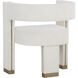 Adamina Rhea Light Barley Dining Armchair